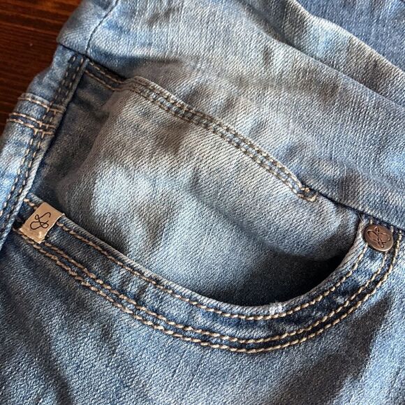 Lola Light Blue Anna MLB Mid Rise Stretchy Skinny Jeans - Picture 6 of 14